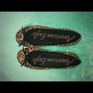 American eagle leopard print shoes